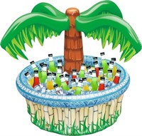 NEW! 28” Inflatable Palm Tree Cooler, Beach Theme