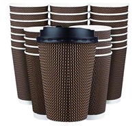 Koosha Coffee Cups |100 Pack 16oz