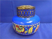 Falcon Ware Pottery Flower Frog Vase