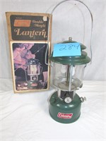Vintage Coleman Camping Lantern Light 1977