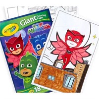 18 Giant Coloring pages Crayola PJ Mask- 34x49.5cm