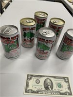 VIntage Treaty Beer Cans