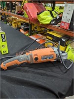 Ridgid corded 7" angle grinder