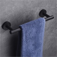 $63 Matte Black 4-Piece Bathroom Hardware