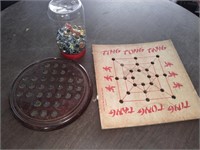 ting ting tang 1939 game board + marbles