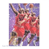 1995 Fleer Flair New Heights #4 Michael Jordan