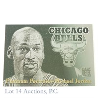 1996 Metal Platinum Portraits #5 Michael Jordan
