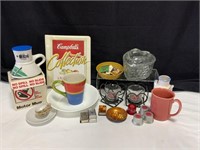 Campbell’s Cookbook, Cups, Matches & More