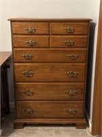 Five Drawer Maple Dresser