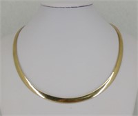 Omega Style Reversible necklace