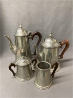 Stieff Pewter Tea Service