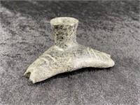 Fish Effigy Stone Pipe