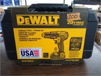 DeWalt 20V MAX  Drill DCD780C2