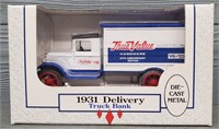 True Value 1931 Delivery Truck Die-Cast Bank