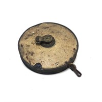 Antique 75ft Tape Measure Possibly Military?