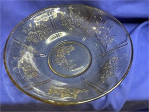 One Yellow Depression 8 1/2” Serving Bowl.