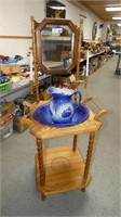 Nice Early Empress Pitcher & Wash Bowl Stand