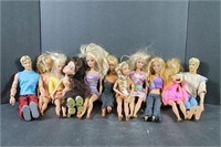 Bag of Barbies and Friends