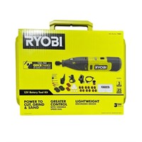 W7134  unknown RYOBI 12V Cordless Rotary Tool Kit