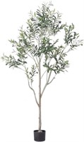 Bluecho Artificial Olive Tree, 6FT Tall Faux Plant