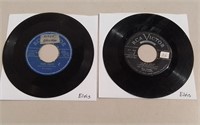 Two Elvis Presley 7" Records