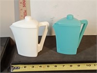 2 vtg Campbell Elevator Co Pitchers West