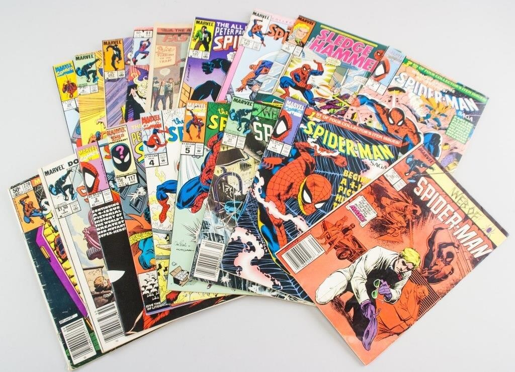Spider-Man Marvel Comics 1981-1993 18pc