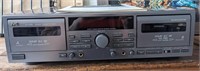 JVC Double Cassette Deck