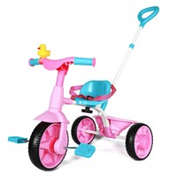 KRIDDO 2 in 1 Kids Tricycles Age 18 Month to 3 Ye