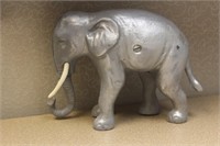 Cast Iron Elephant Bank