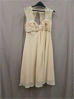 Hayley Matthews Tan Dress- Size 12