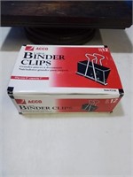 Box of large binder clips