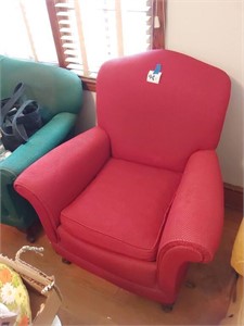 Vintage Red Arm Chair
