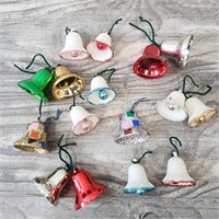 Lot of Vintage Christmas Decoration Bells