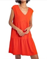 Sanctuary Women's Take Me Away Dress (RED XL)