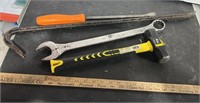 Hammer Pry Bars and 1-1/2" Wrench