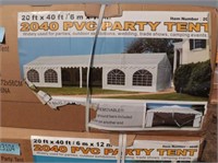 20' x 40' PVC Party Tent