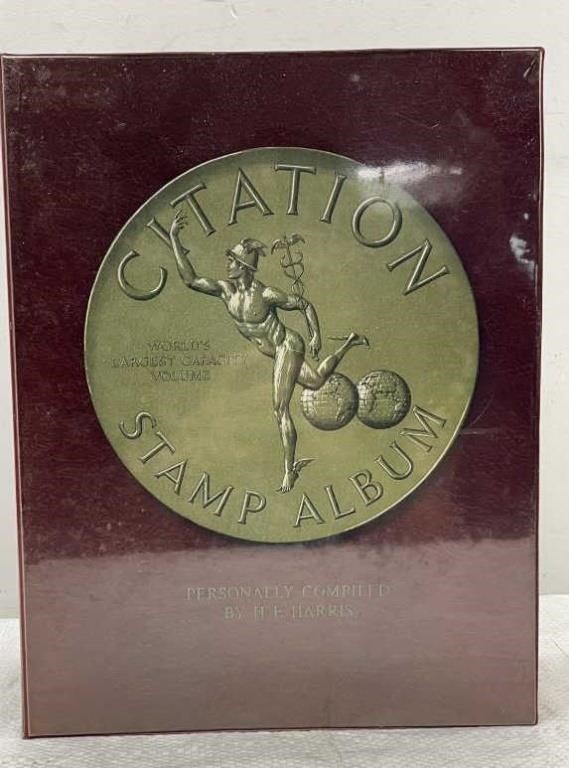 Citation Stamp Album World’s Largest Capacity