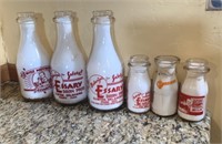 Vintage Dairy Milk Bottles