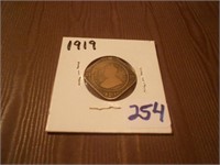 1919 India Coin