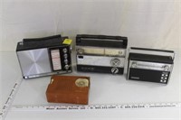 4 vintage Transistor Radios