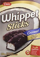Dare Whippet Sticks, Chocolate Covered Coconut
