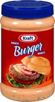 Kraft Burger Sauce 475mL *Best Before March 2023