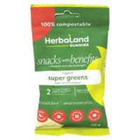 Herbaland Vegan Low-Sugar Gummies Super Greens