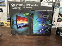 COLOR HOME TV BUNDLE WITH LED LIGHT STRIPS ** NEW