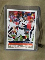 2013 Score Peyton Manning Football Card
