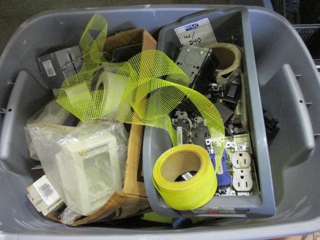 Electrical Supplies, Organizer Trays