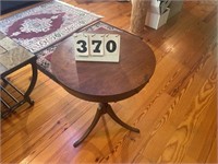 Round Wooden Parlor Table