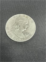 1957 FRANKLIN HALF DOLLAR