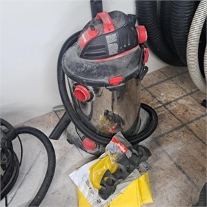 Stainless Shop Vac with Attachments